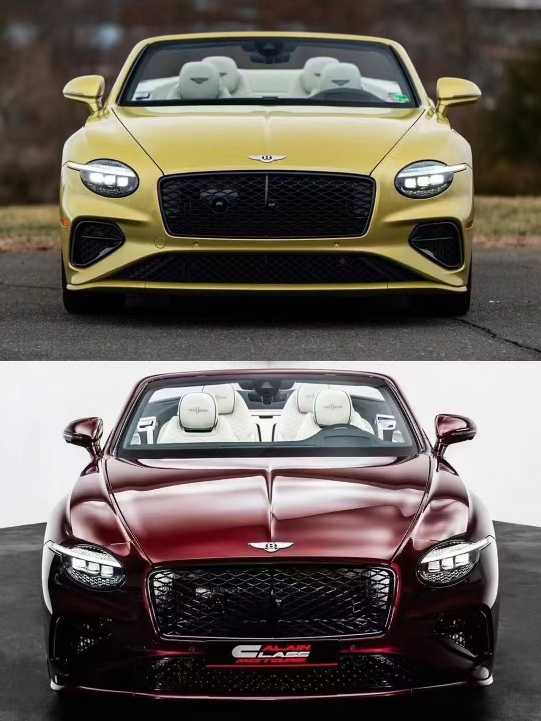 HH Model 1/18 Bentley Continental 2025 GTC Convertible