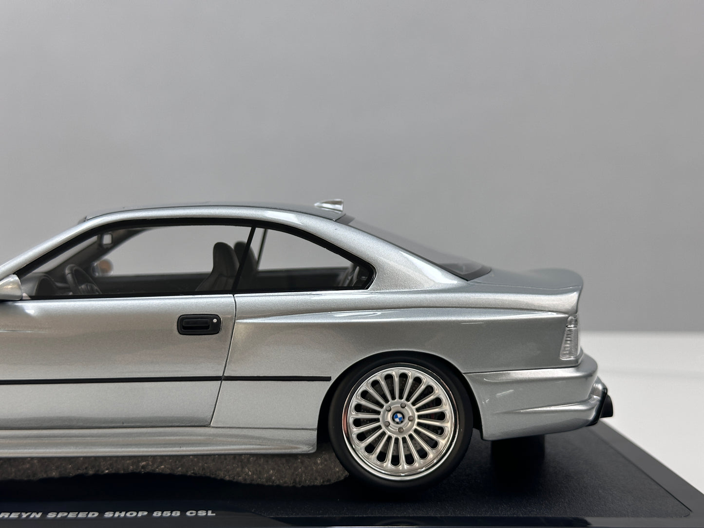 OTTO 1/18 BMW REYN SPEED SHOP 858 CSL designed by JONSIBAL CHROME, Shadow Metallic OT1173