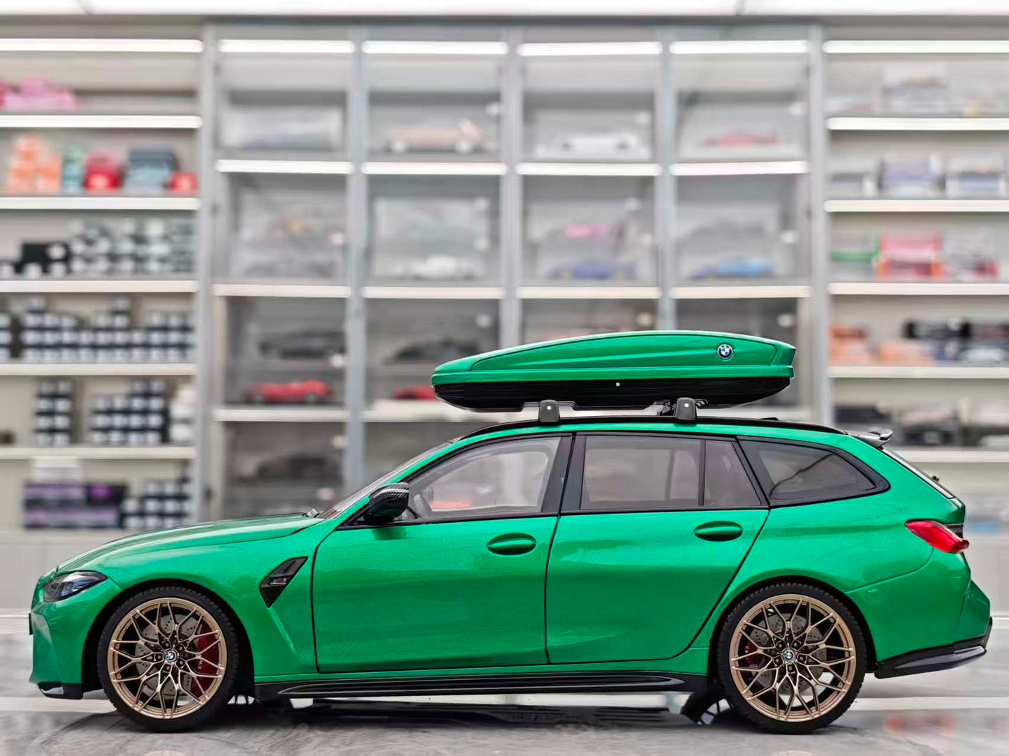 MINICHAMPS 1/18 BMW M3 Touring, Green, 113024023