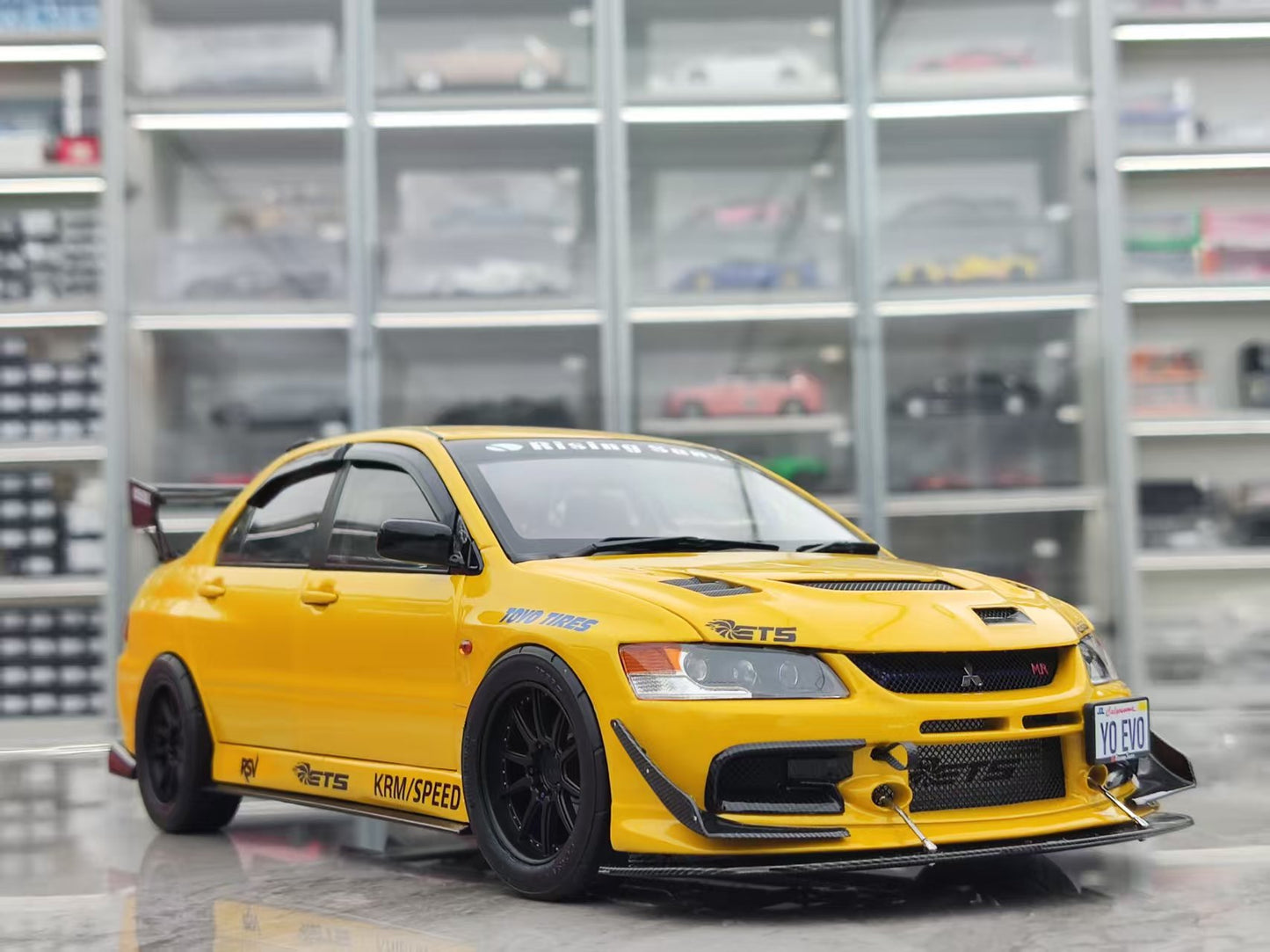SUPER A 1/18 Mitsubishi veo 9th generation MR FQ-360 yellow SUP017