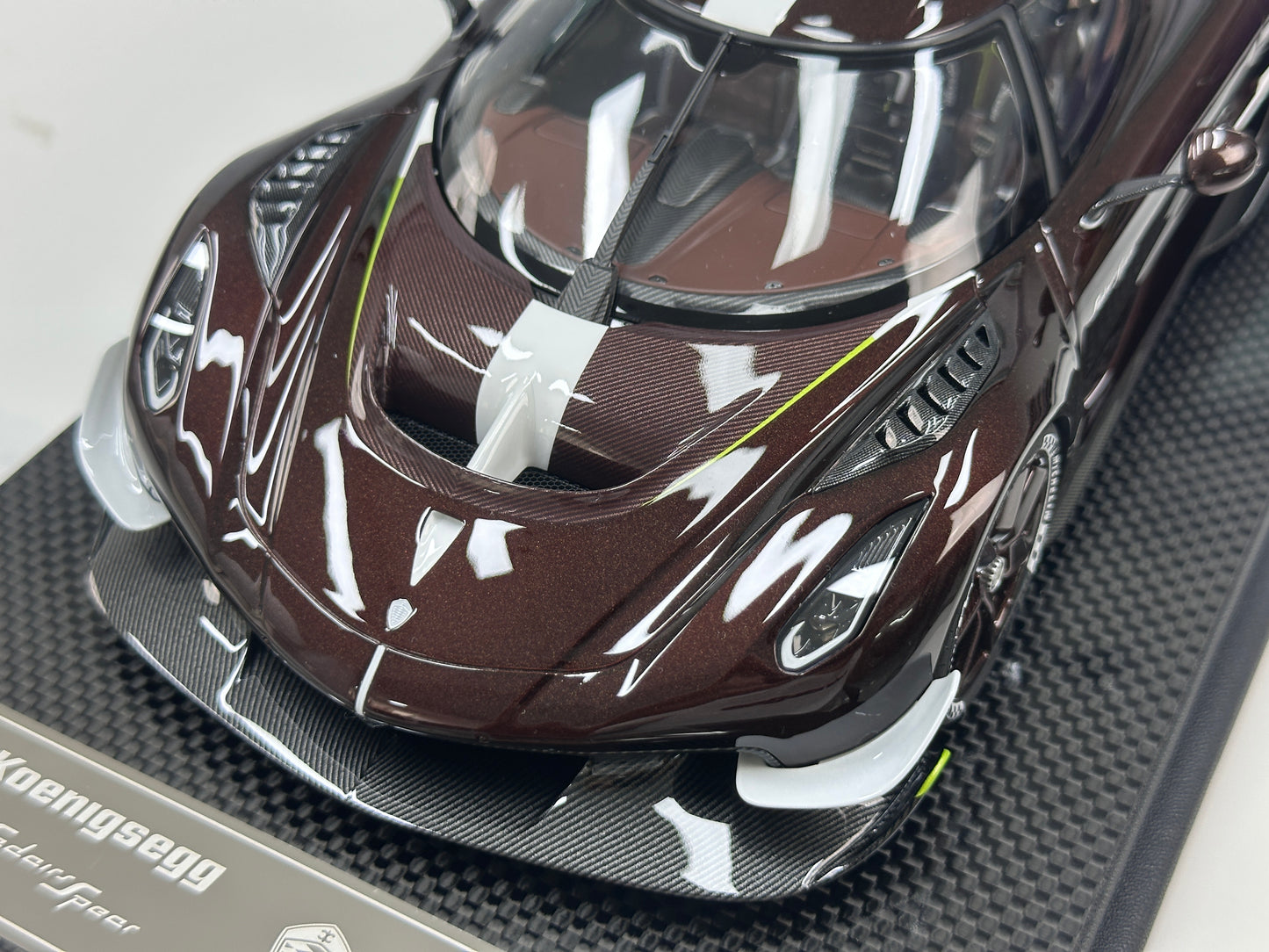 FRONTIART 1/18 Koenigsegg Jesko "Sadair's Spear" – Brown (FA198)