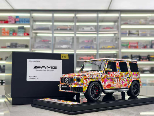 Dino Model 1/18 Mercedes-Benz G63 Custom Edition Sunflower DMK001B