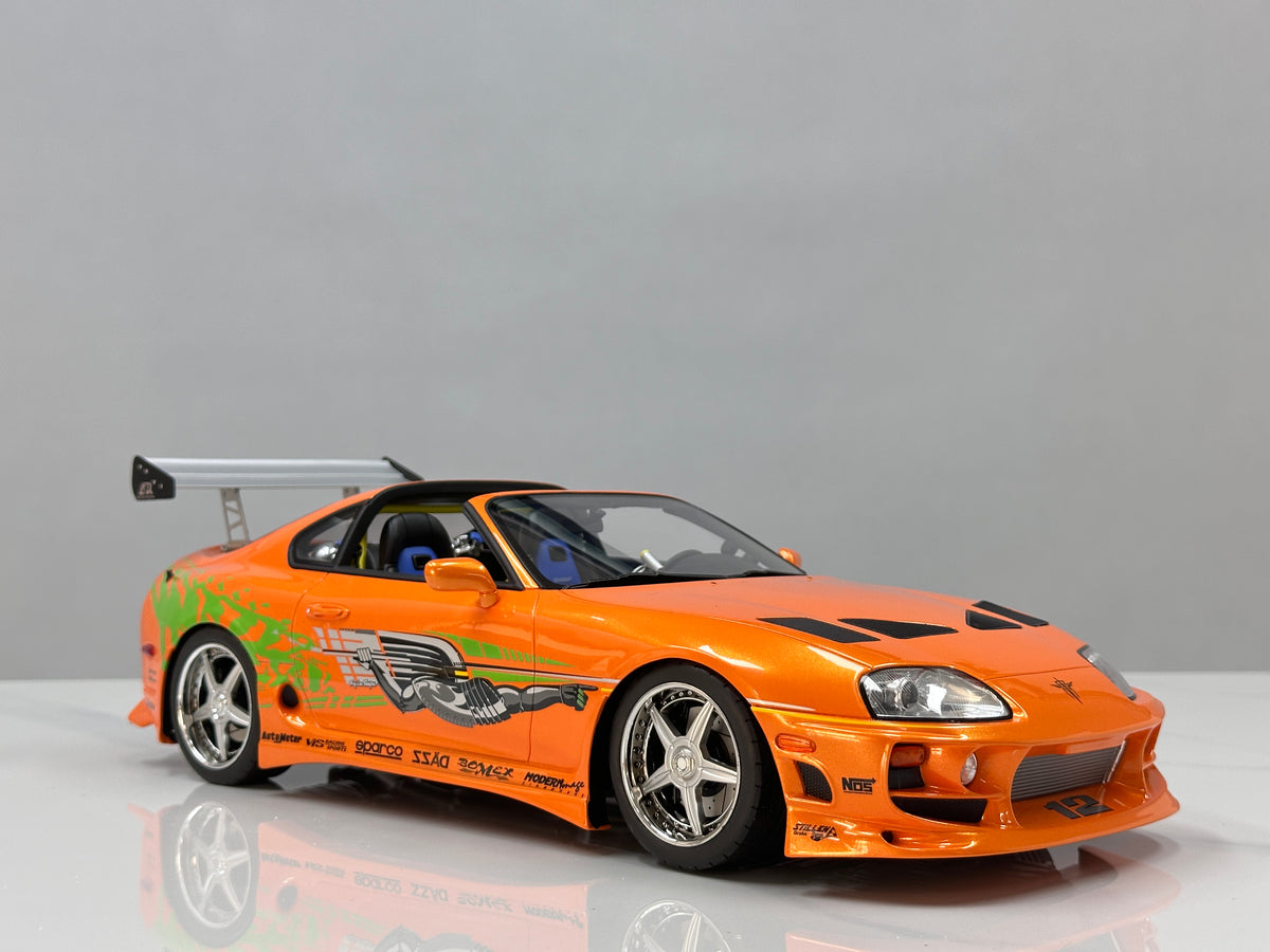 KYOSHO 1/12 Toyota Supra Turbo Fast & Furious Pearl Orange KSR12009A