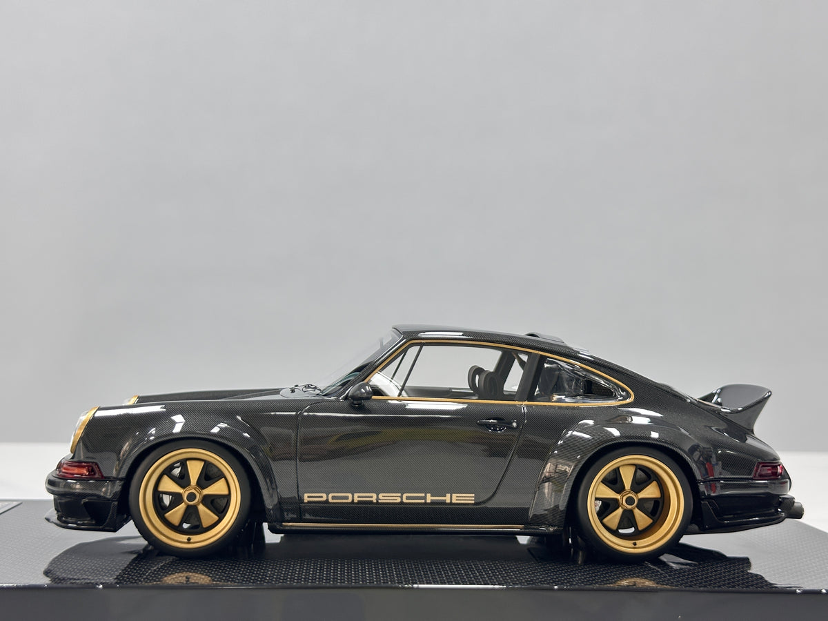 Dino Model 1/18 Porsche Singer DLS Black Carbon DC004