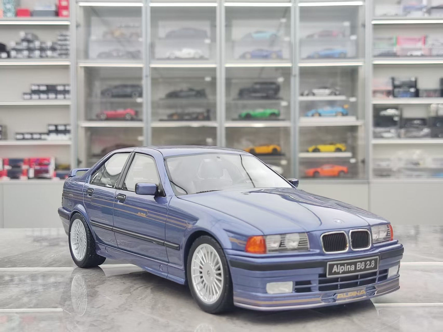 OTTO 1/18 BMW Alpina B6 2.8 Alpina Metallic Blue OT1180