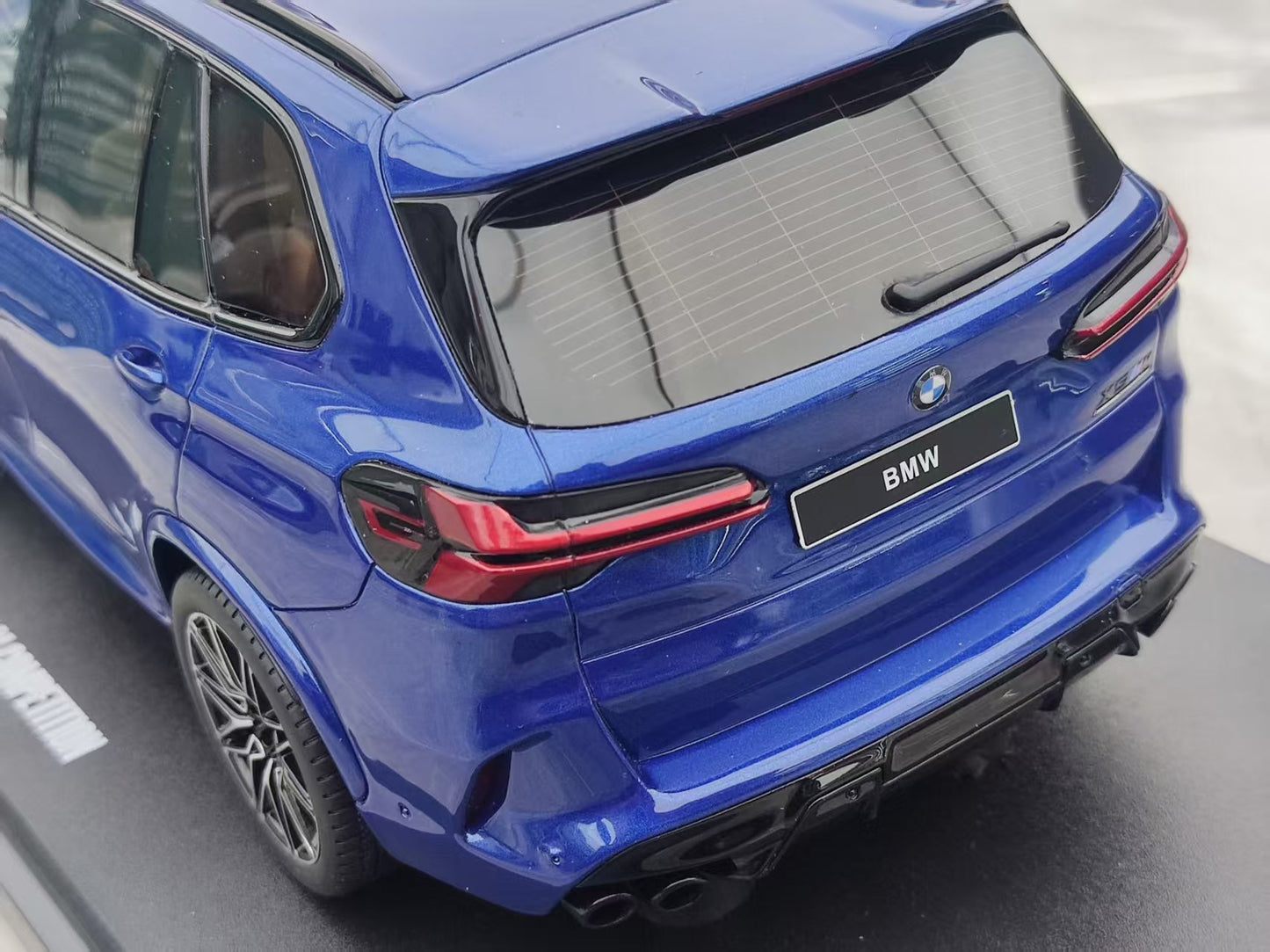 GT Spirit 1/18 BMW X5 M COMPETITION Blue GT967