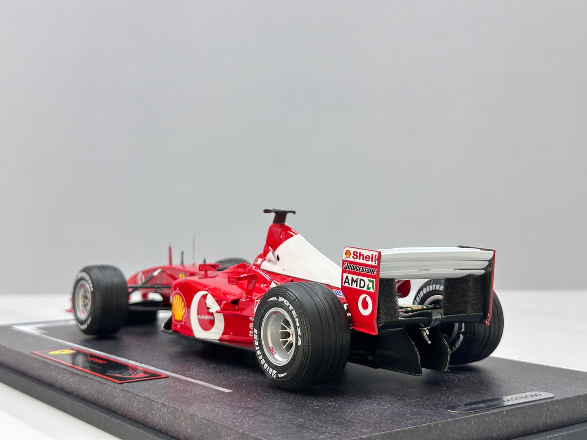 BBR 1/18 Ferrari F2002 GP San Marino Schumacher - Winner BBRC1862A1