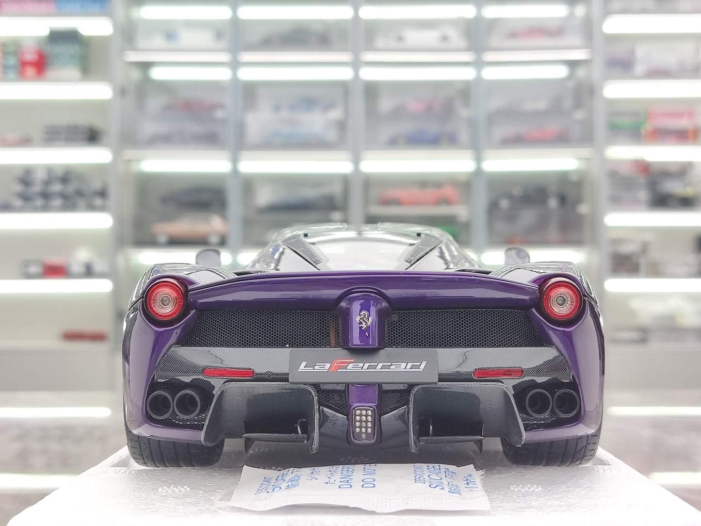 BBR 1/18 Ferrari LaFerrari Alloy Fully Open, Purple BB8182237