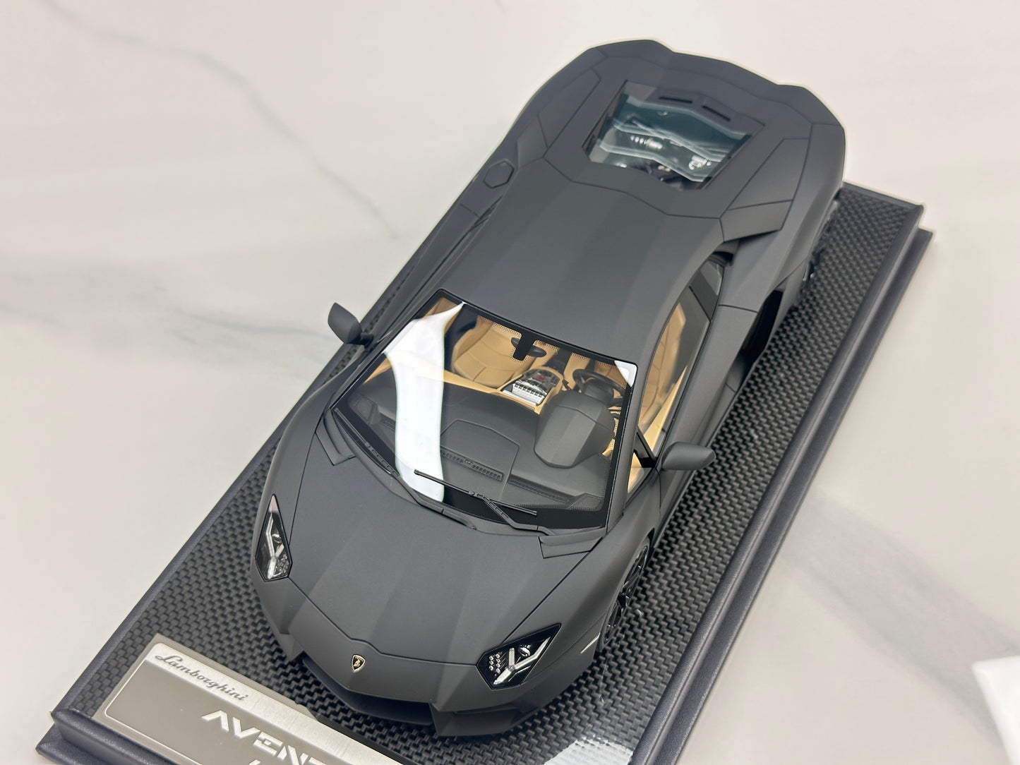 VMB 1/18 Lamborghini Aventador LP700-4 Matte Black VMB066