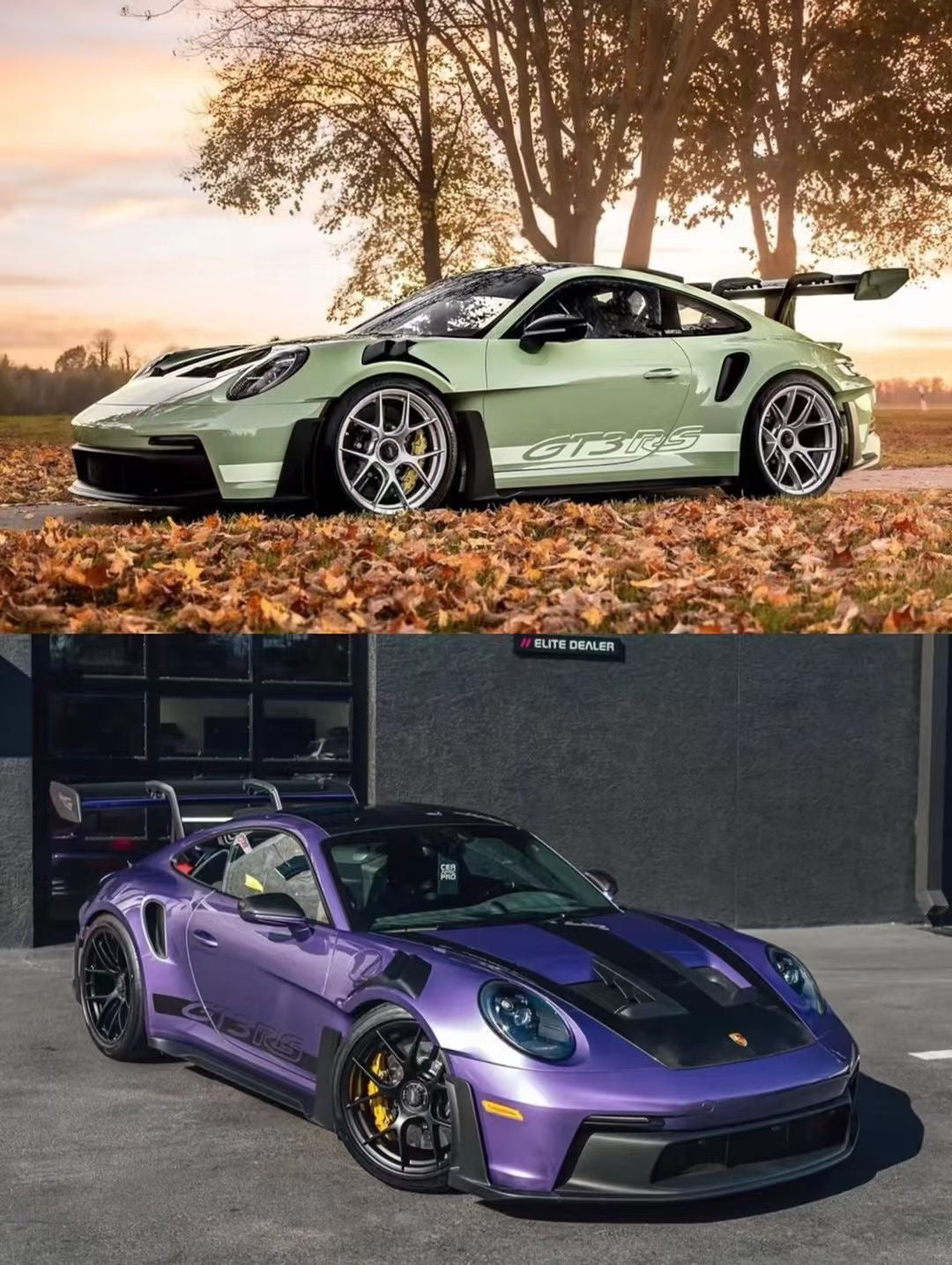 HH Model 1/18 Porsche GT3 RS Limited Edition Diecast Car Model