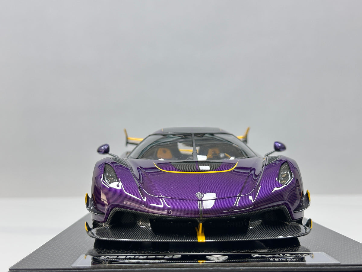 FrontiArt 1/18 Koenigsegg Jesko 7559 Purple FA209