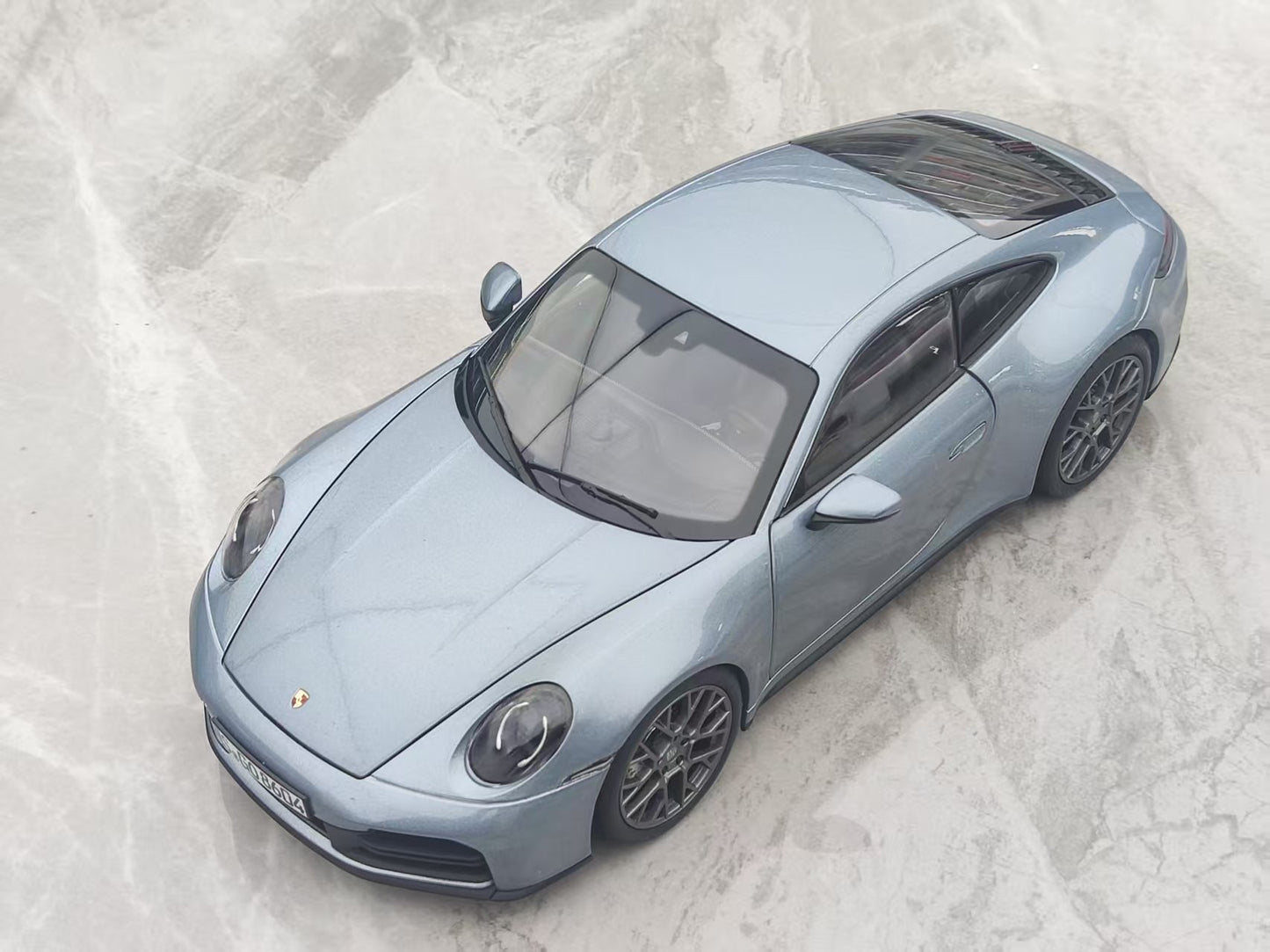 NOREV 1/18 Porsche 911 Carrera Cabriolet 2025 Metallic Grey 187170