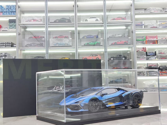 IVY 1/18 Lamborghini Revuelto Opera Unica 60th Anniversary Blue IVY233