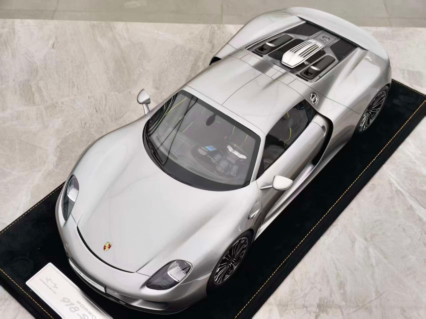 HH 1/8 Porsche 918 Spyde, Silver, HH525