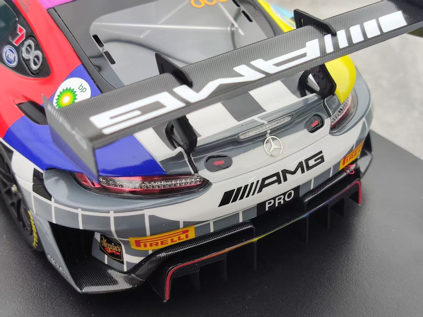 Topspeed 1/18 Mercedes-AMG GT3 EVO #888 Mercedes-AMG Grouppem Color Paint TS0627