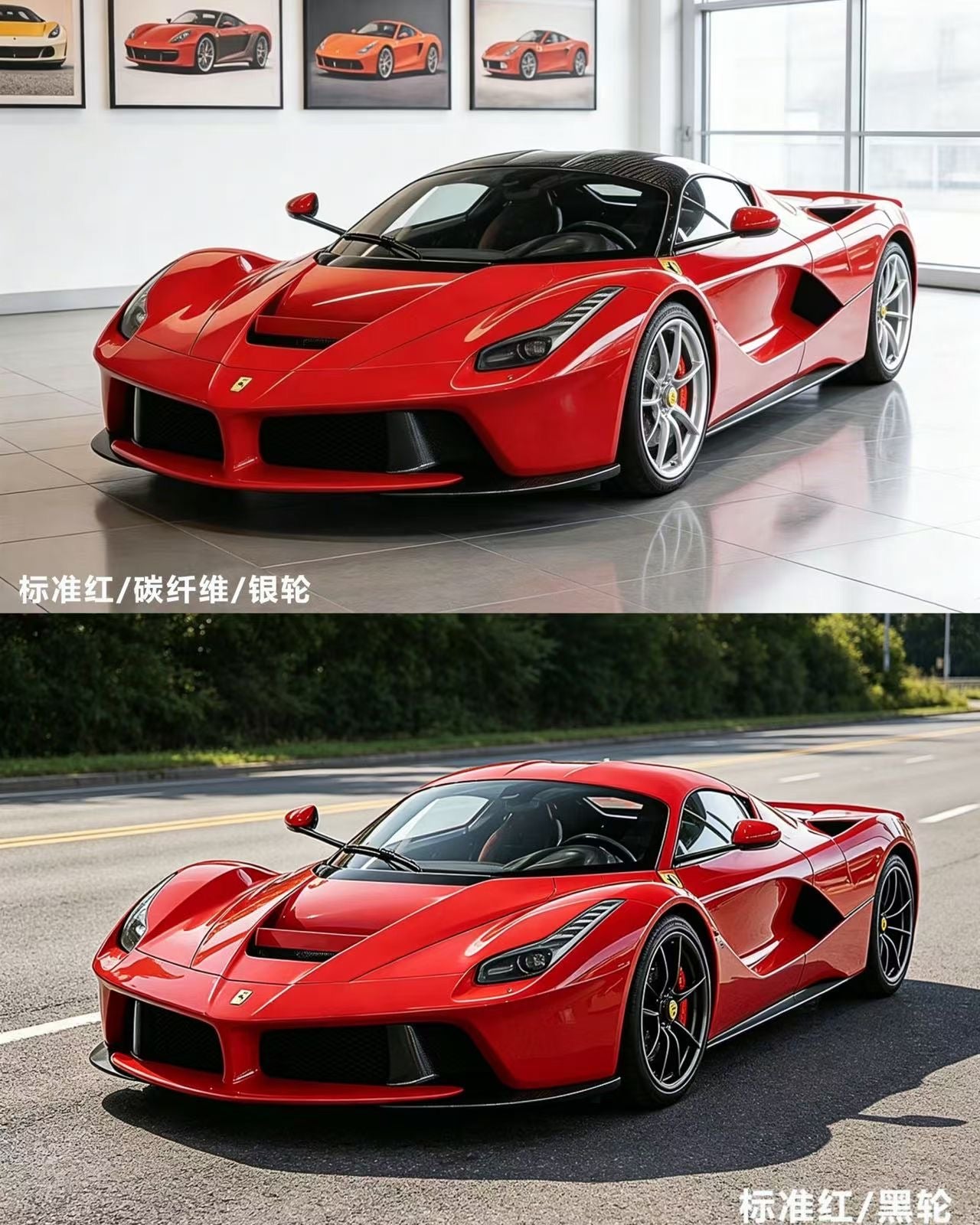BBA 1/12 Ferrari LaFerrari Limited Edition Resin Model Car