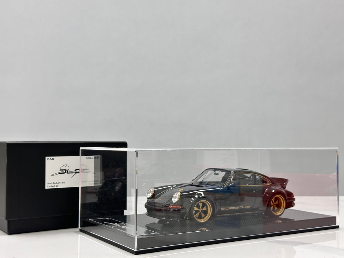 Dino Model 1/18 Porsche Singer DLS Black Carbon DC004