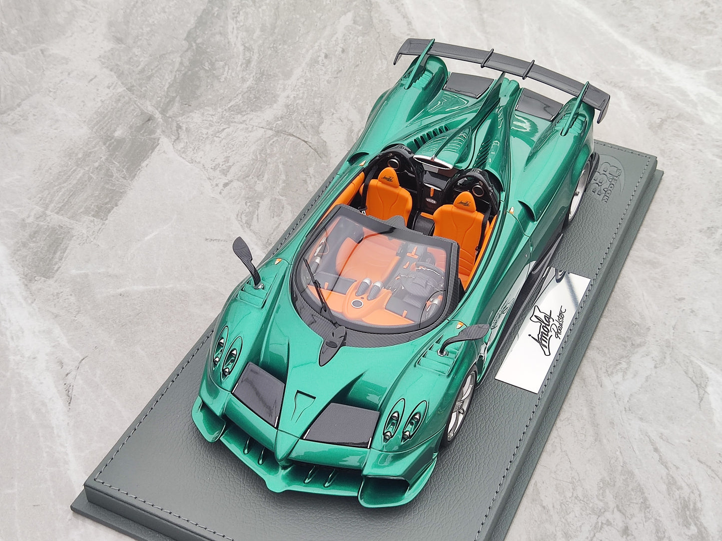 BBR 1/18 Pagani Imola ROADSTER Metallic Green P18250A