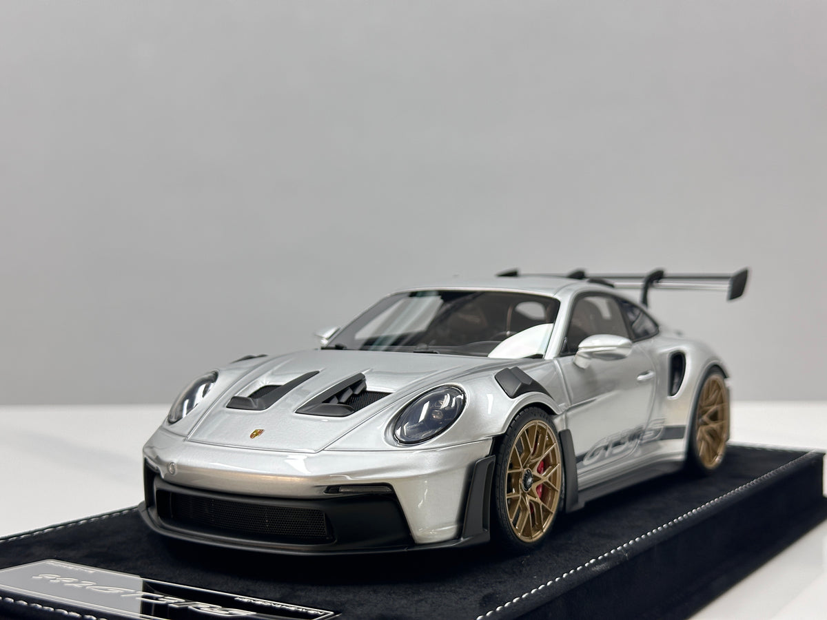 HH Model 1/18 Porsche 992 GT3 RS GT Silver HH724
