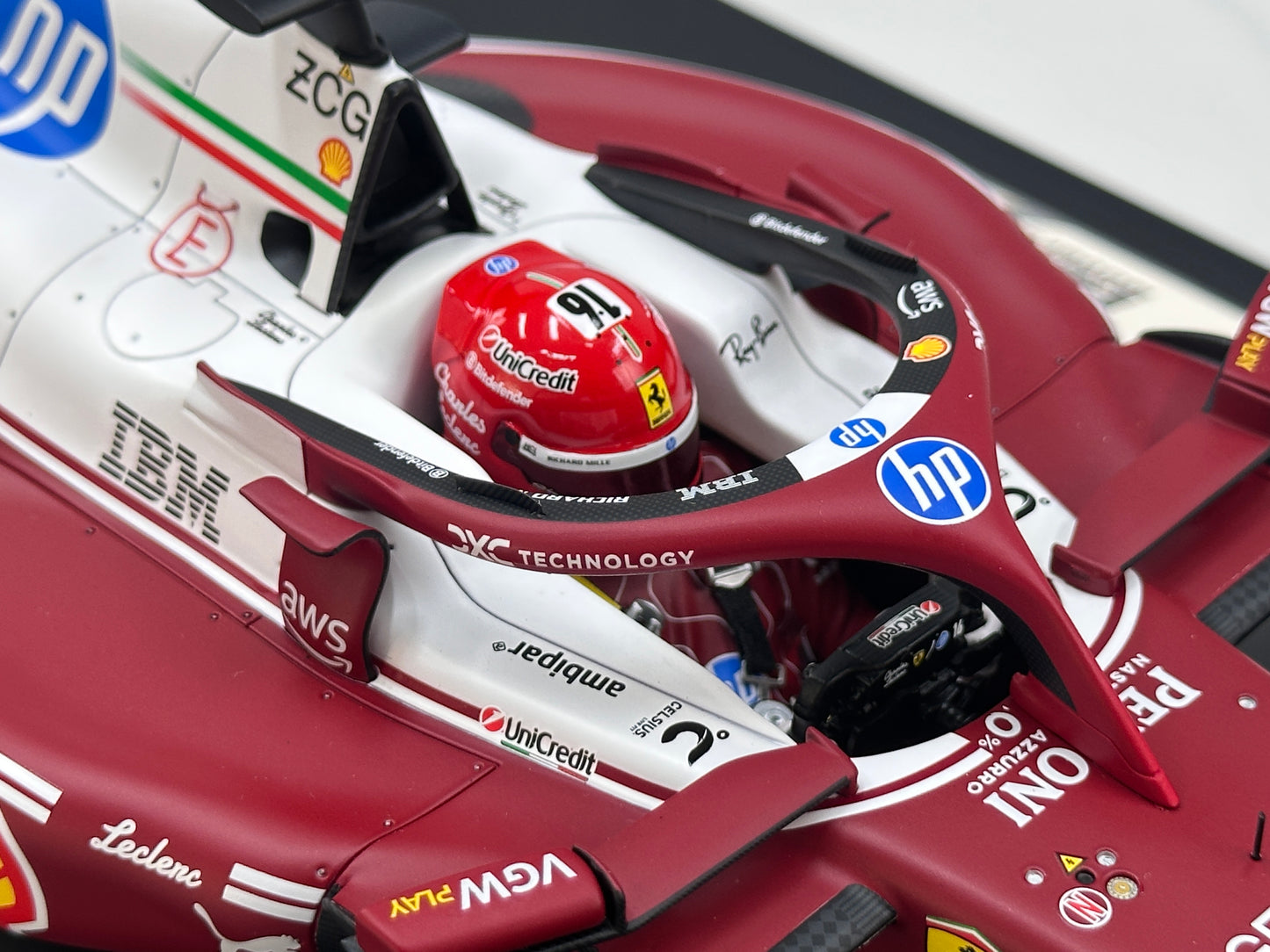 BBR 1/12 Ferrari SF25 Monza Livery – Commemorating the 50th Anniversary of Lauda's World Championship (Red) BBR1227D16
