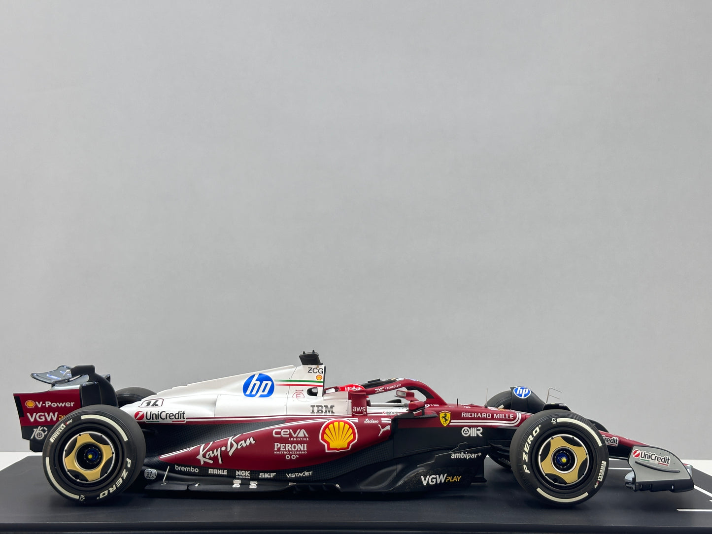 BBR 1/12 Ferrari SF25 Monza Livery – Commemorating the 50th Anniversary of Lauda's World Championship (Red) BBR1227D16