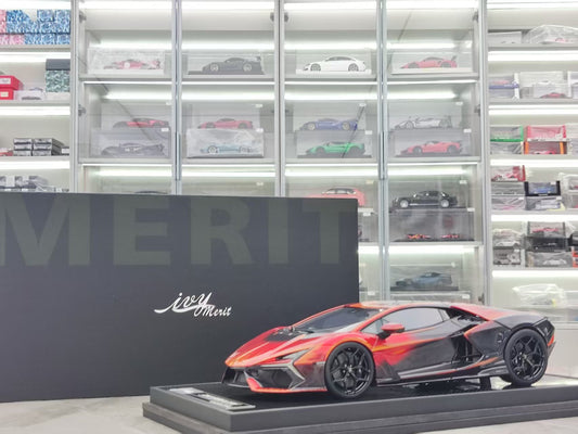 IVY 1/18 Lamborghini Revuelto Opera Unica 60th Anniversary Red IVY231