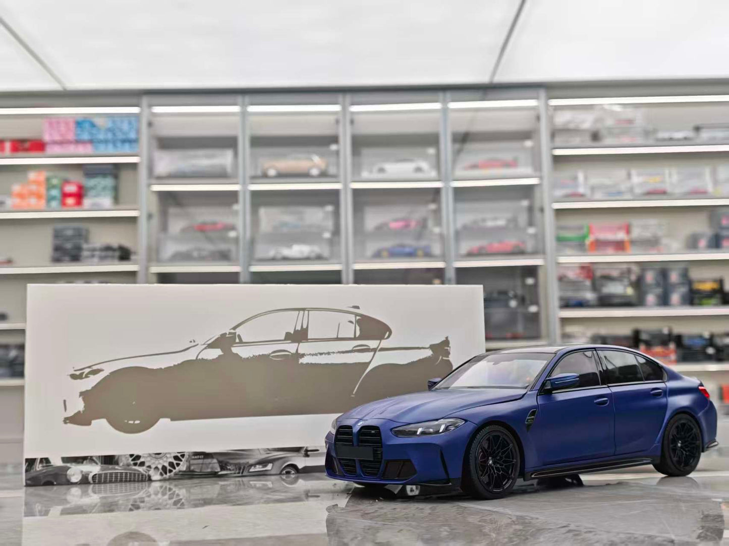 MINICHAMPS 1/18 BMW M3 Blue 110020220