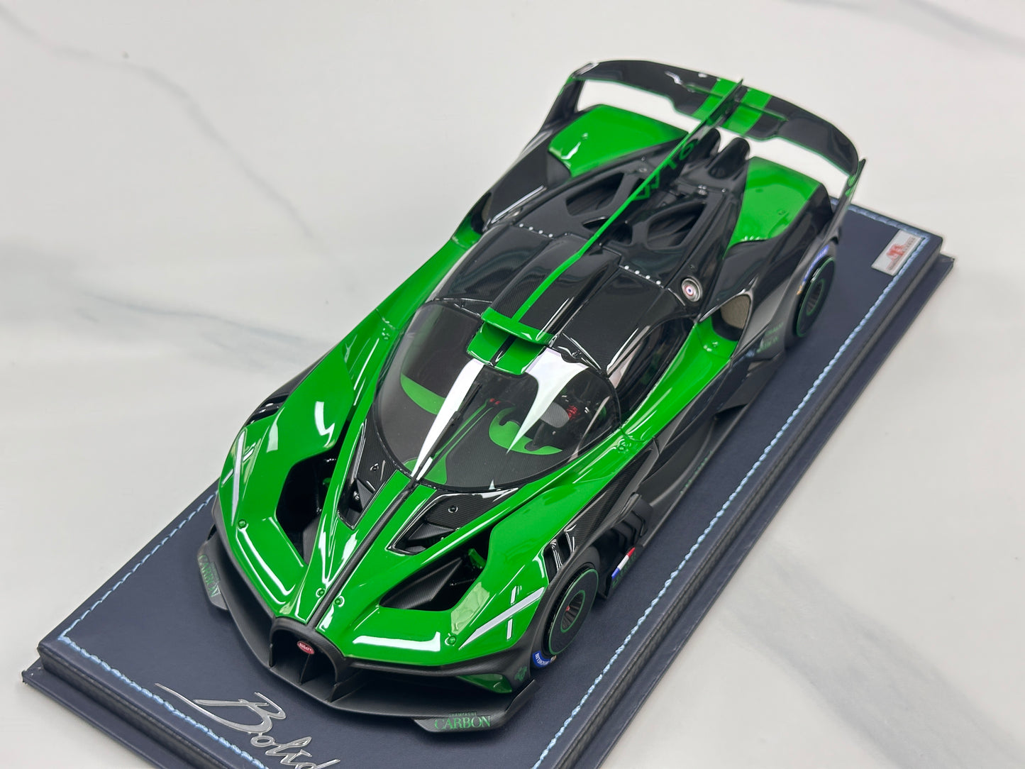 MR 1/18 Bugatti Bolide Viper Green BUG014B