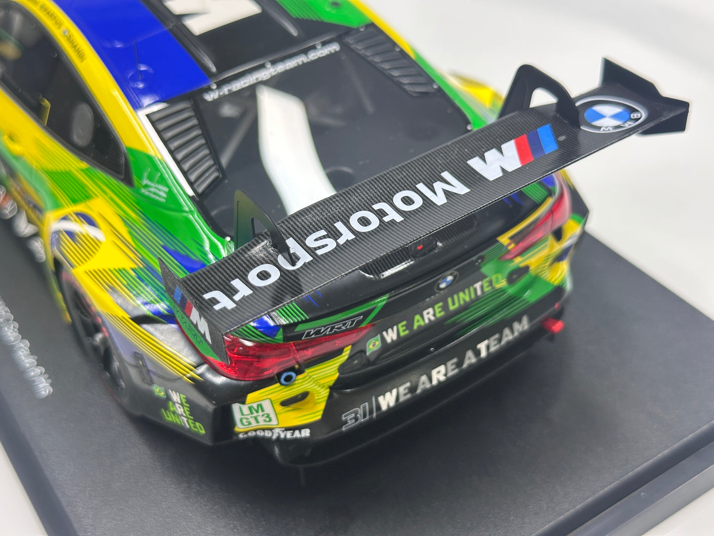 TopSpeed 1/18 BMW M4 GT3 EVO #31 The Bend Team WRT Green Livery TS0713
