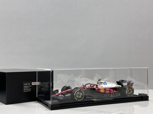 Looksmart 1/18 Ferrari F1 Team 2025 Italian GP #44 Hamilton (Red) LS18F1079