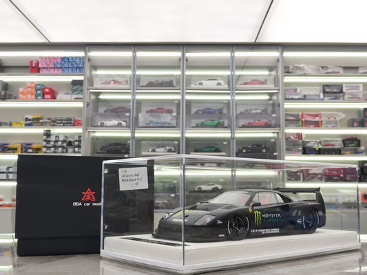 BBA MODEL 1/18 Ferrari F40 LBWK Widebody Modified Version Monster Paint Car Model BBA024
