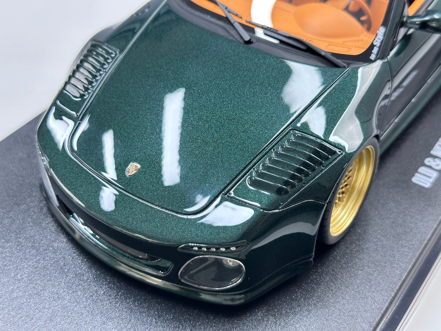 GT Spirit 1/18 Porsche Old & New Tokyo Auto Salon Green GT548