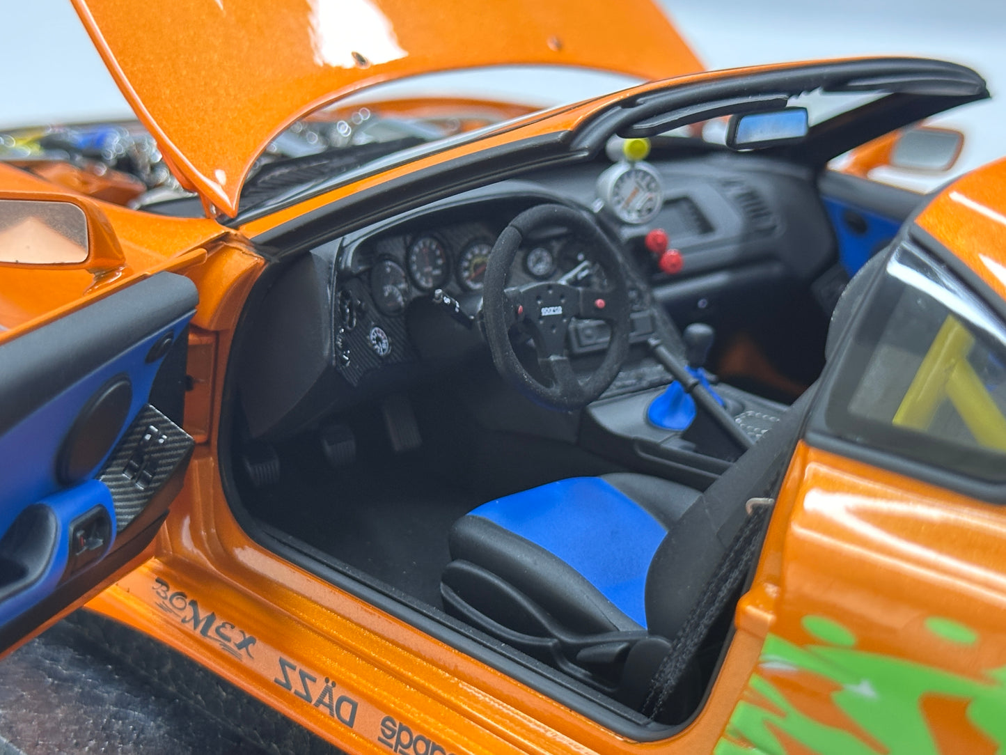 KYOSHO 1/18 Toyota Supra Turbo (Fast & Furious) - Pearl Orange (KY211)