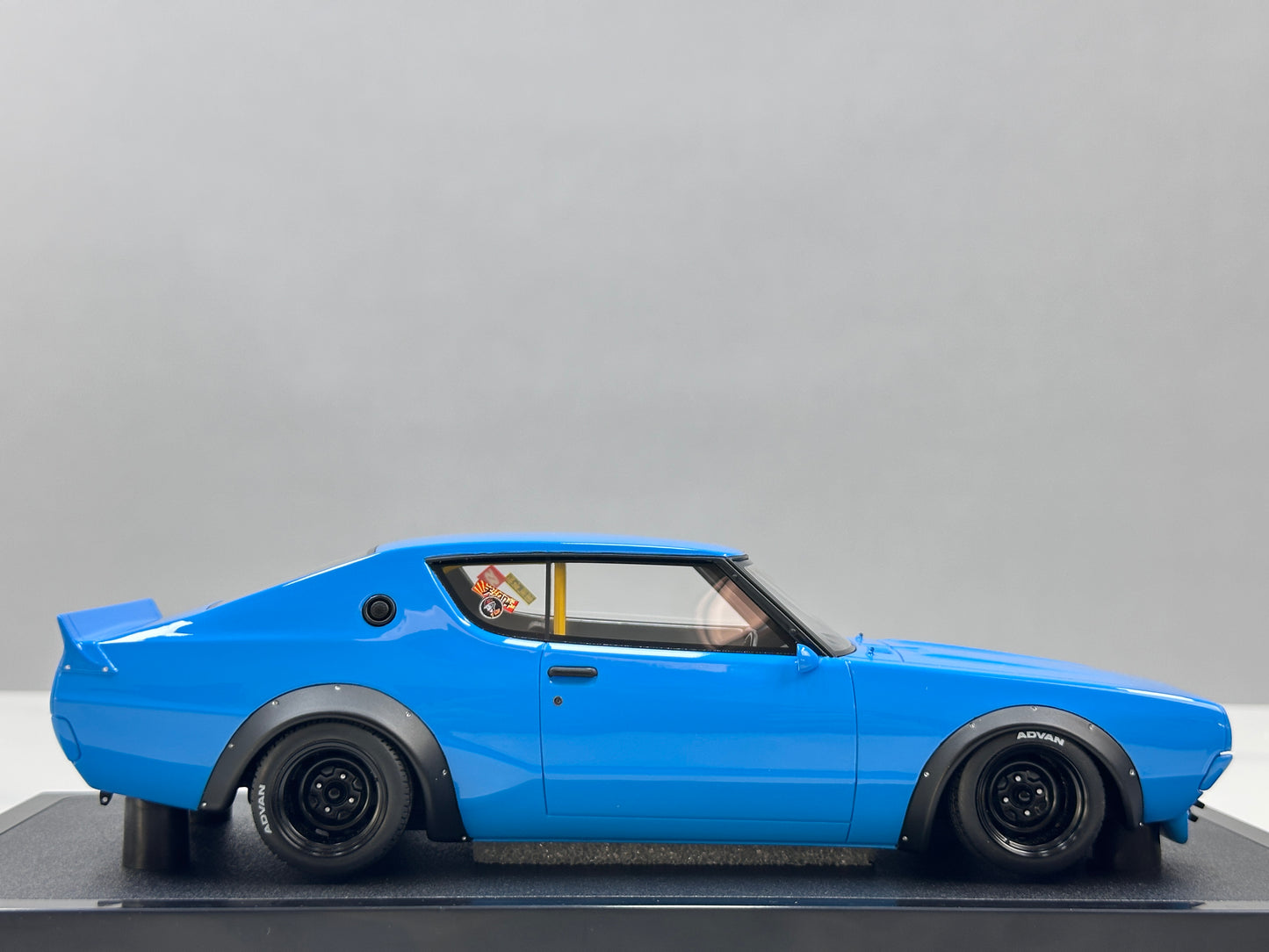 OTTO 1/18 Nissan Skyline 2000 GT-R (KPGC110) BY LB-WORKS Blue OT1210