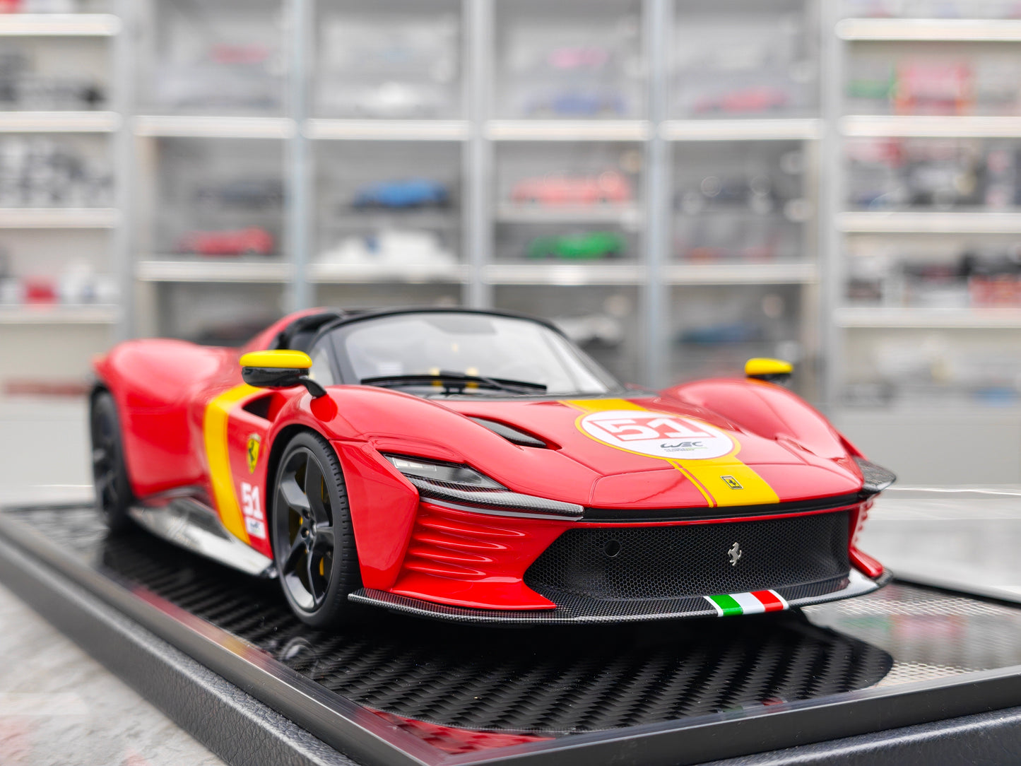 BBR 1/18 Ferrari Daytona SP3 Custom Edition, Red #51 P18214TMLM51, Sold Out