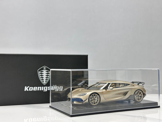 FrontiArt 1/18 Koenigsegg Gemera - Champagne Gold (FA207)