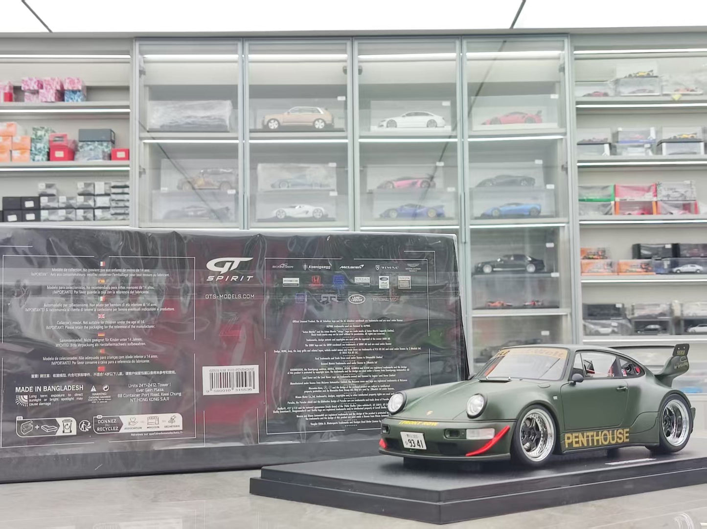 GT Spirit 1/18 Porsche RWB PENTHOUSE Green GT559
