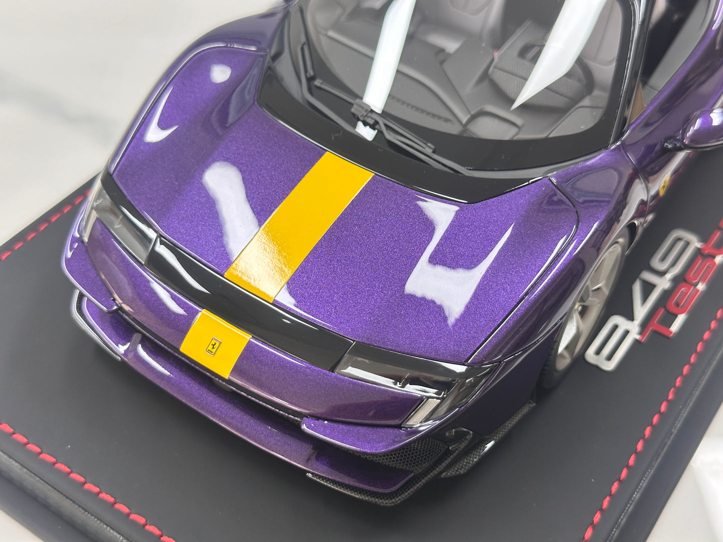 BBR 1/18 Ferrari Testarossa Spider Purple P18277D