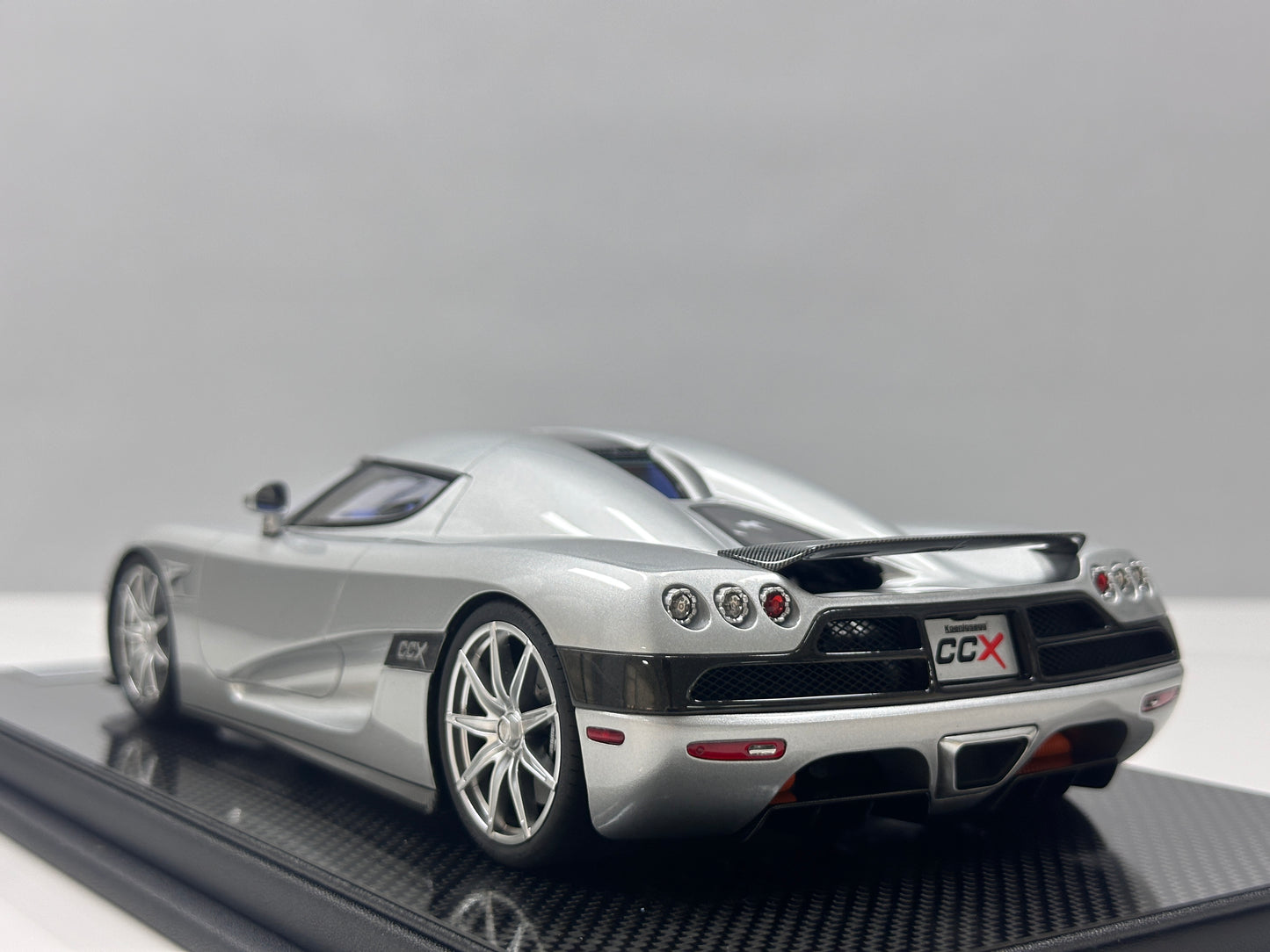 FrontiArt 1/18 Koenigsegg CCX Silver FA201