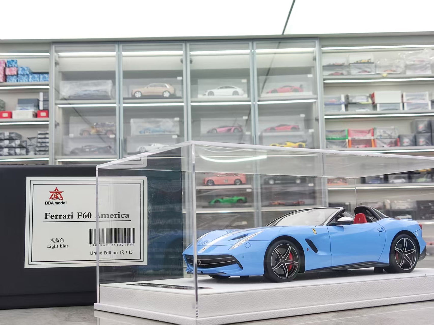 BBA MODEL 1/18 Ferrari F60 America