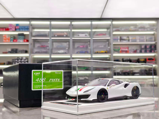 GH MODEL 1/18 Ferrari Novitec 488pista Glowing Green GH008