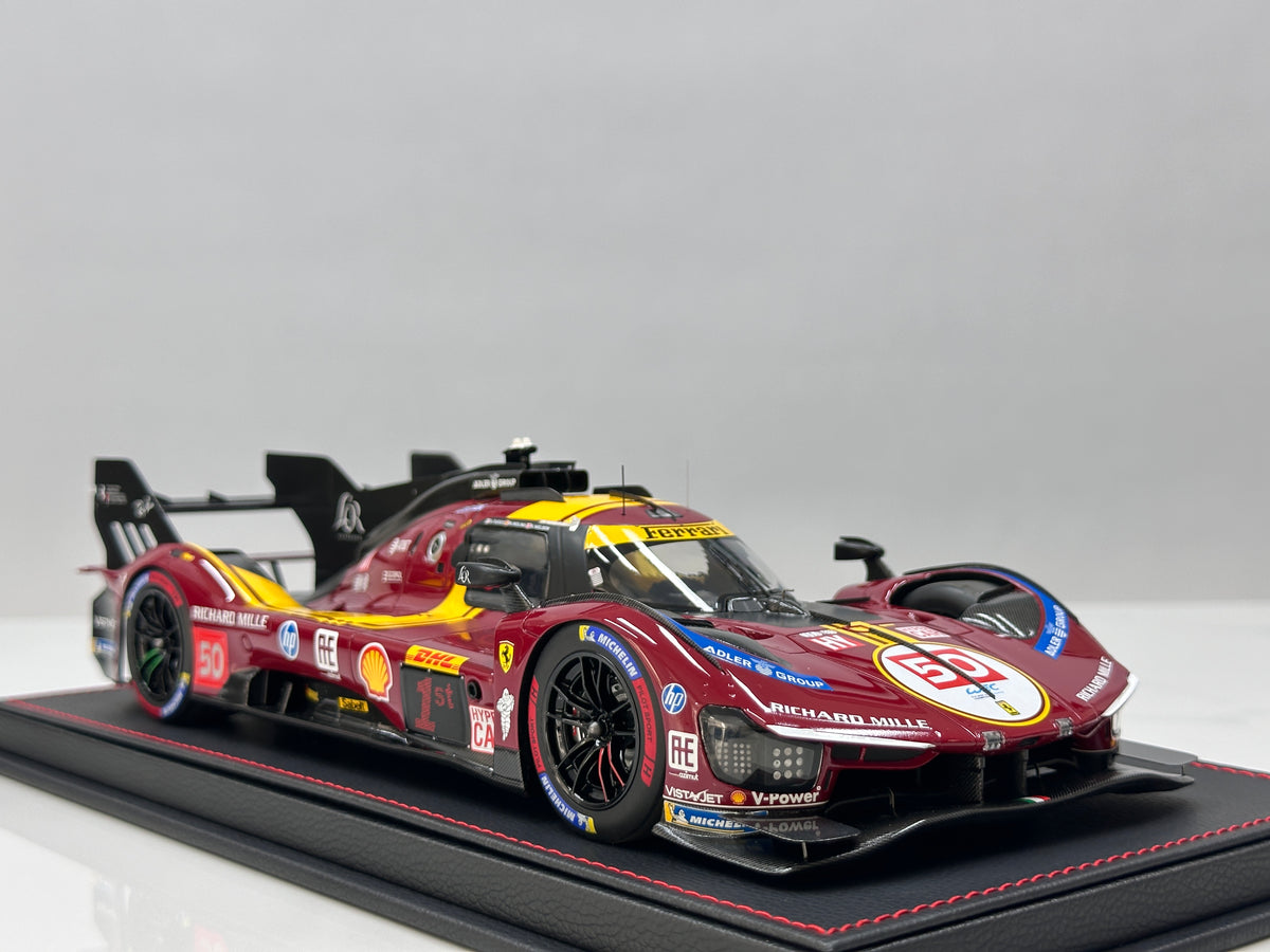 BBR 1/18 Ferrari 499P – Qatar Race Winner (Le Mans Hypercar) P18266A