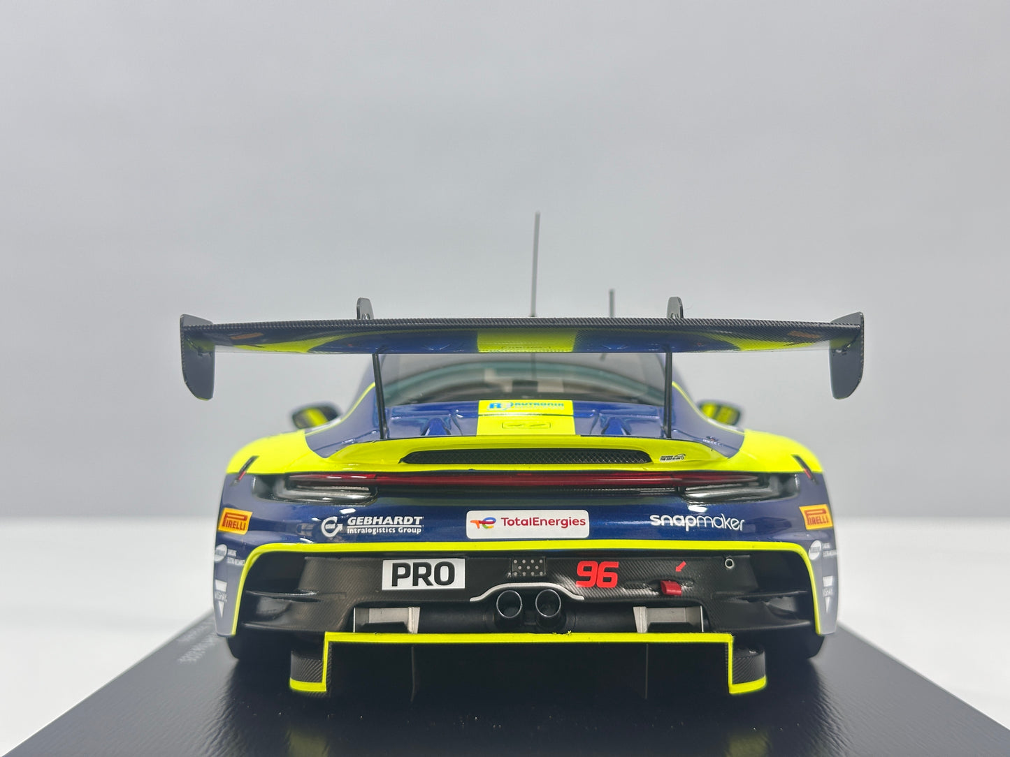 Spark 1/18 Porsche 911 (992) GT3 R, 2025 Spa-Francorchamps runner-up, green livery 18SB081