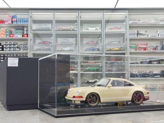 IVY 1/12 Porsche Singer DLS, Cream White SM-IVY002