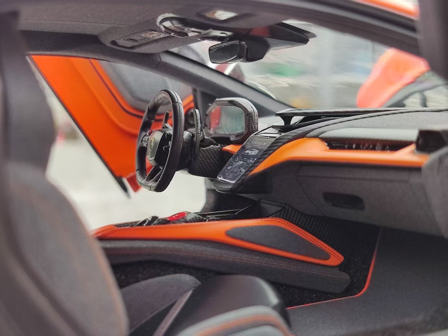 LCD 1/18 Lamborghini Revuelto Alloy Full Opening Orange LCD18026-OR