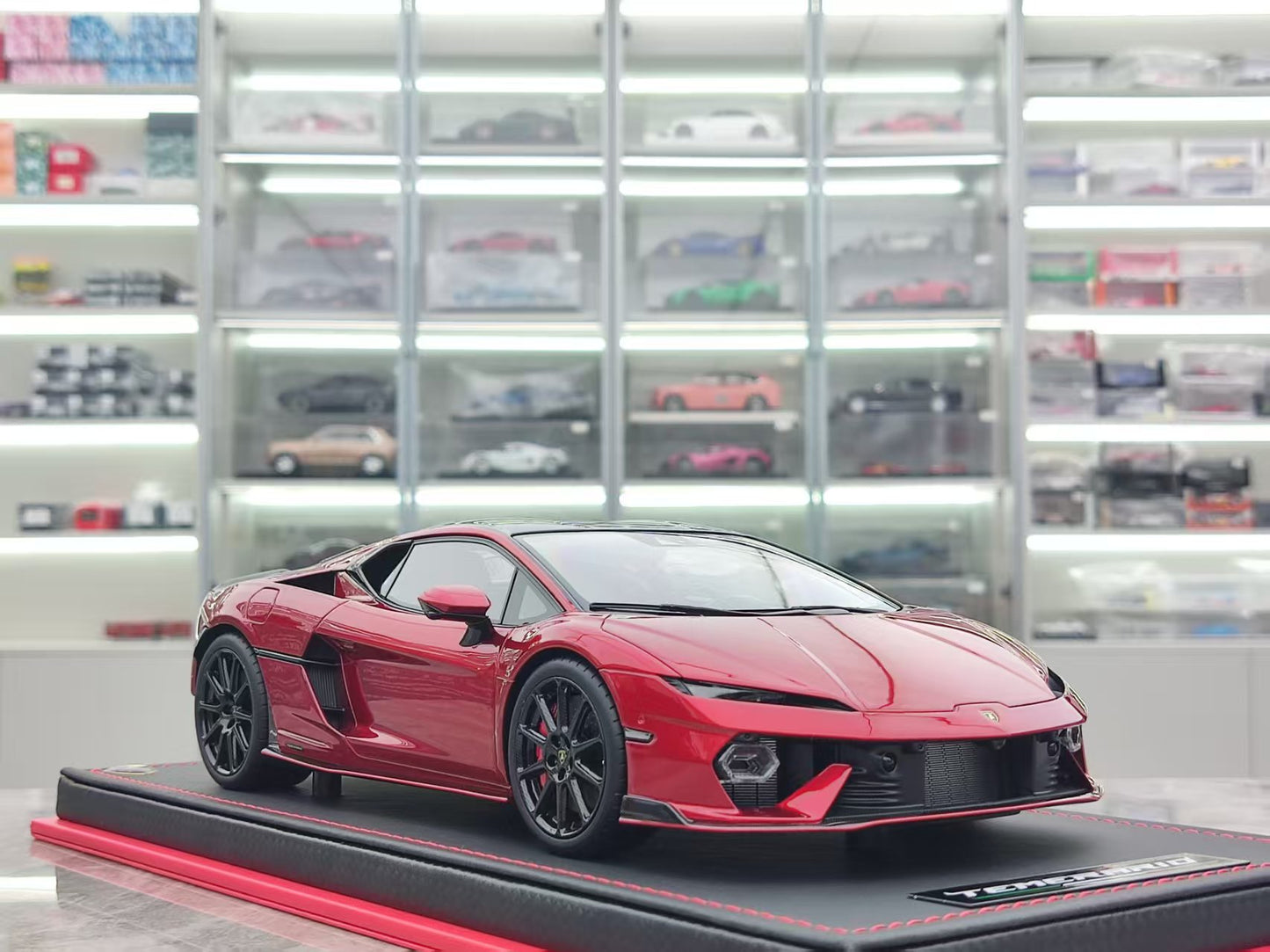 MR 1/18 Lamborghini Temerario AP Kit Metallic Red LAMBO062SE