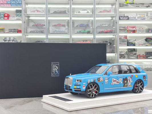 GL 1/18 Rolls-Royce Cullinan Brown Bear Resin Model JS-GL033