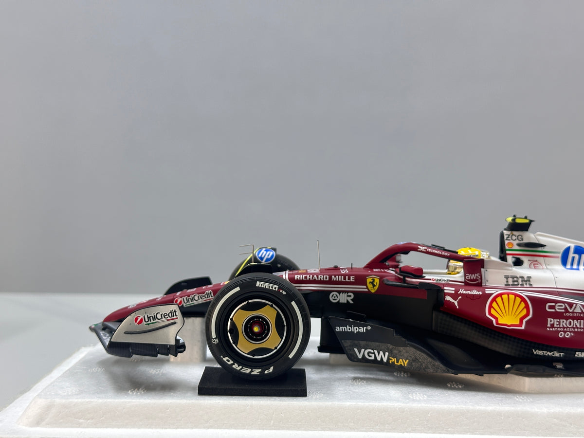 BBR 1/18 Ferrari SF25 Monza Livery – Lauda World Champion #44 (50th Anniversary Special Livery) P18267D44