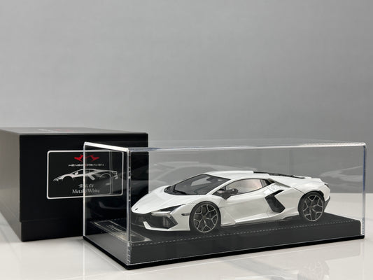 HH Model 1/18 Lamborghini Revuelto Metallic White HH616