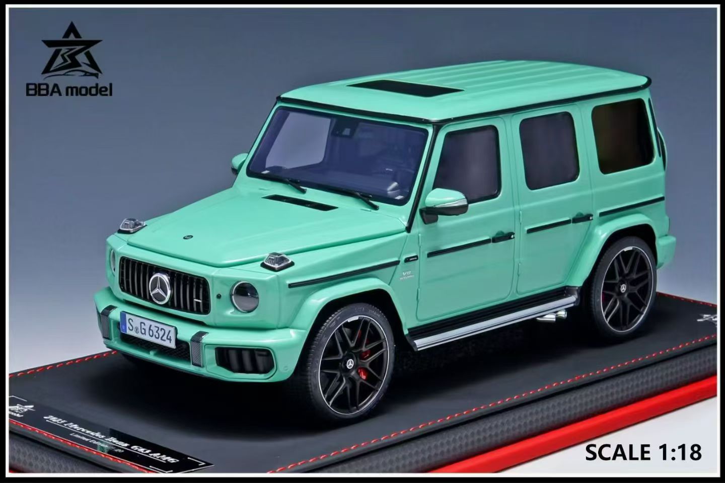 BBA Model 1/18 2025 Mercedes-Benz G63 AMG Resin Car Model